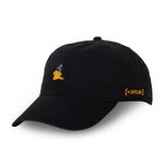 CAPSLAB Casquette homme Dad Cap Looney Tunes Daffy Capslab. Coloris disponibles : Noir