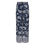 Only Pantalon fluide  Femme Only Novina. Coloris disponibles : Bleu