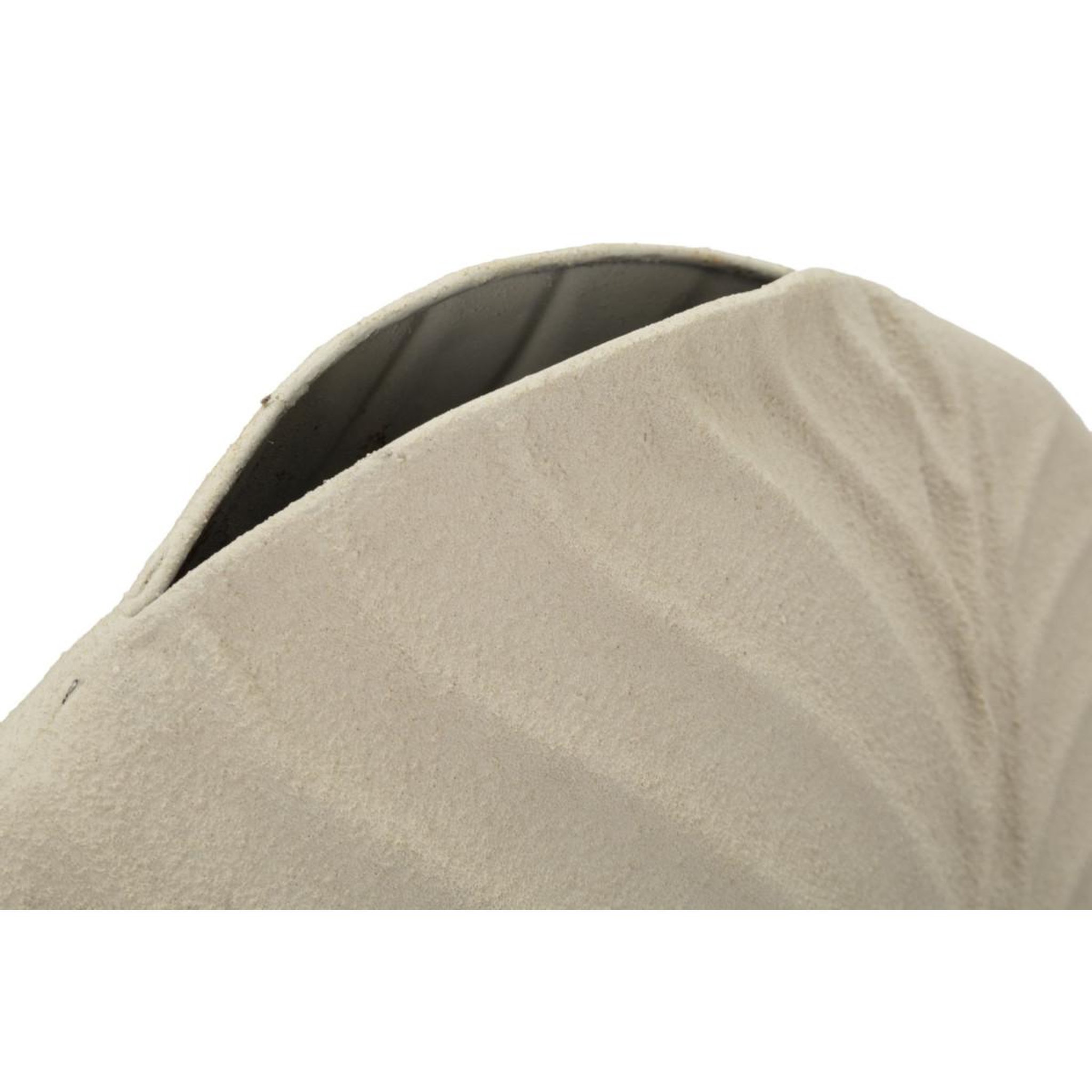 Voir la diapositive 4 : Paris Prix Vase rond design  dune  32cm crème