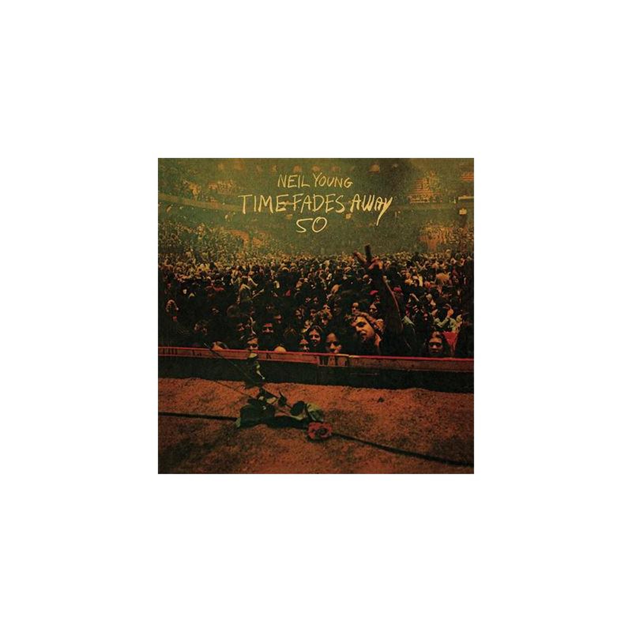 Vinyle clair lp édition 50e anniversaire “time fades away” live de neil young (1 lp)
