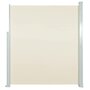 Voir la diapositive 2 : VIDAXL Auvent lateral de patio 160x300 cm Couleur creme