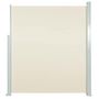 Voir la diapositive 2 : VIDAXL Auvent lateral de patio 160x300 cm Couleur creme