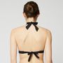 Voir la diapositive 2 : INEXTENSO Haut de maillot de bain noir femme