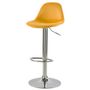 Voir la diapositive 6 : Rendez vous déco Lot de 2 chaises de bar réglables en velours bleu 60/82 cm - Pavo