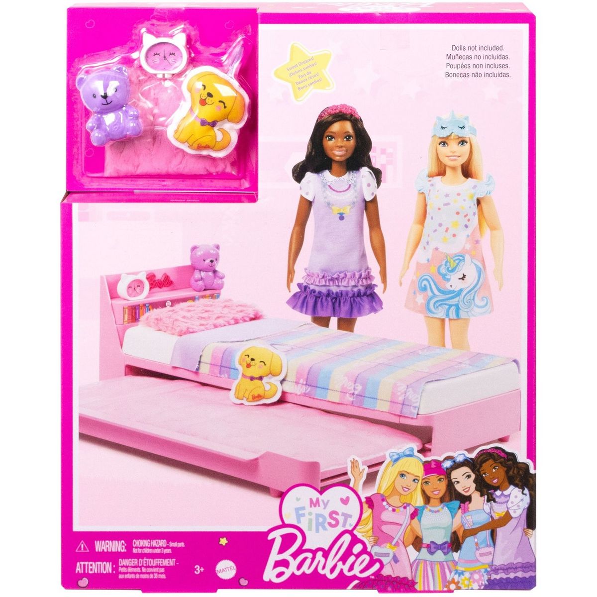 BARBIE Coffret Barbie Heure du coucher 