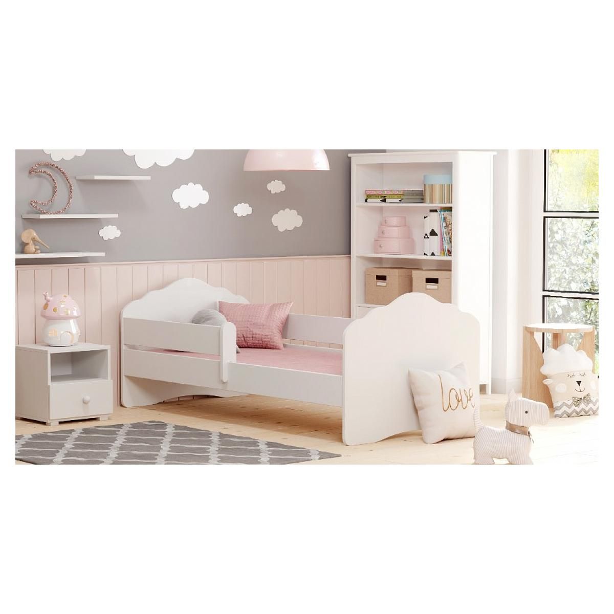 KOBI Lit enfant FALA BAR 140x70 avec matelas