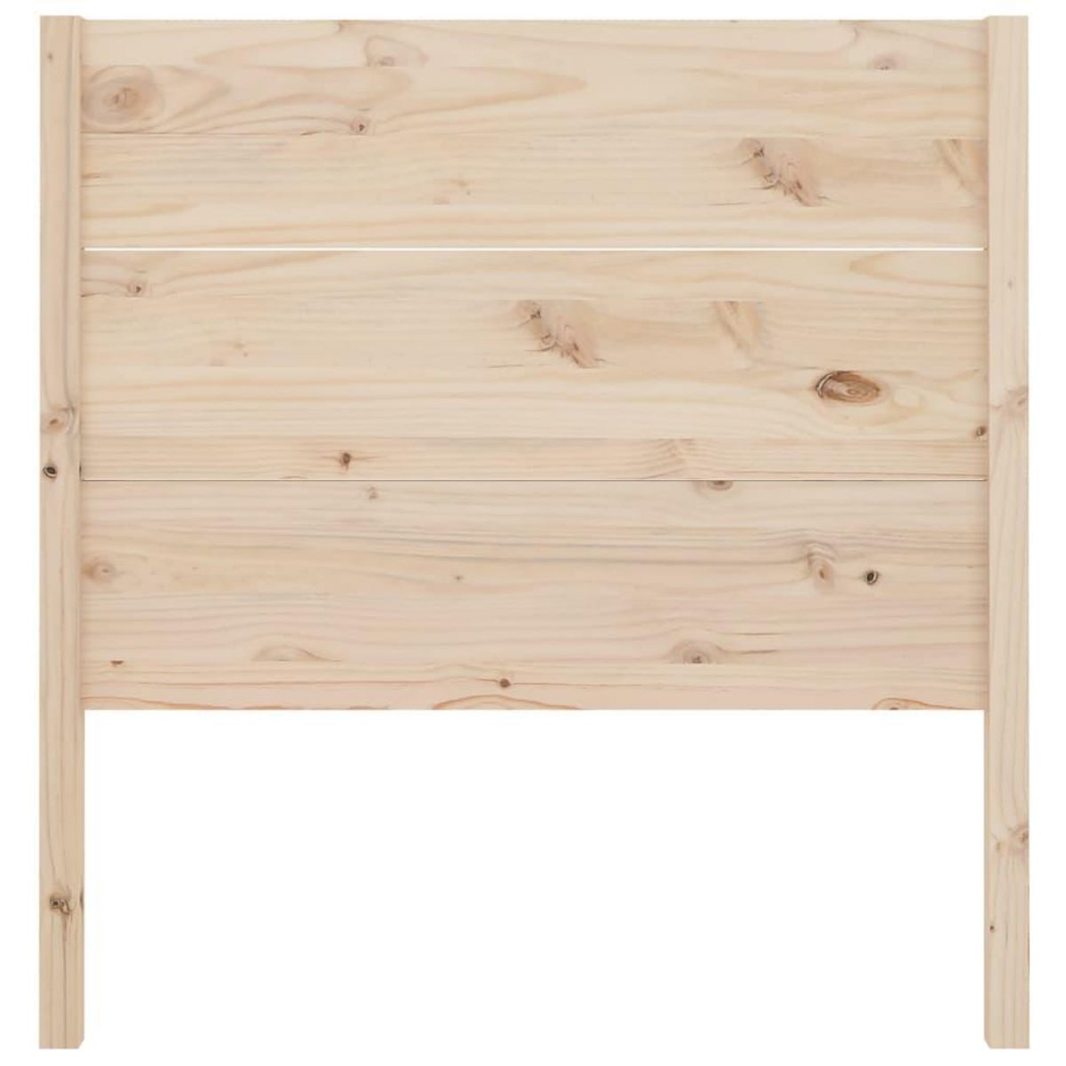 VIDAXL Tete de lit 106x4x100 cm Bois massif de pin
