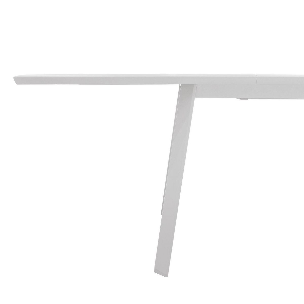 HESPERIDE Table de jardin extensible Pavane en aluminium