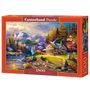 Voir la diapositive 2 : Castorland Puzzle 1500 pièces : Refuge dans les montagnes