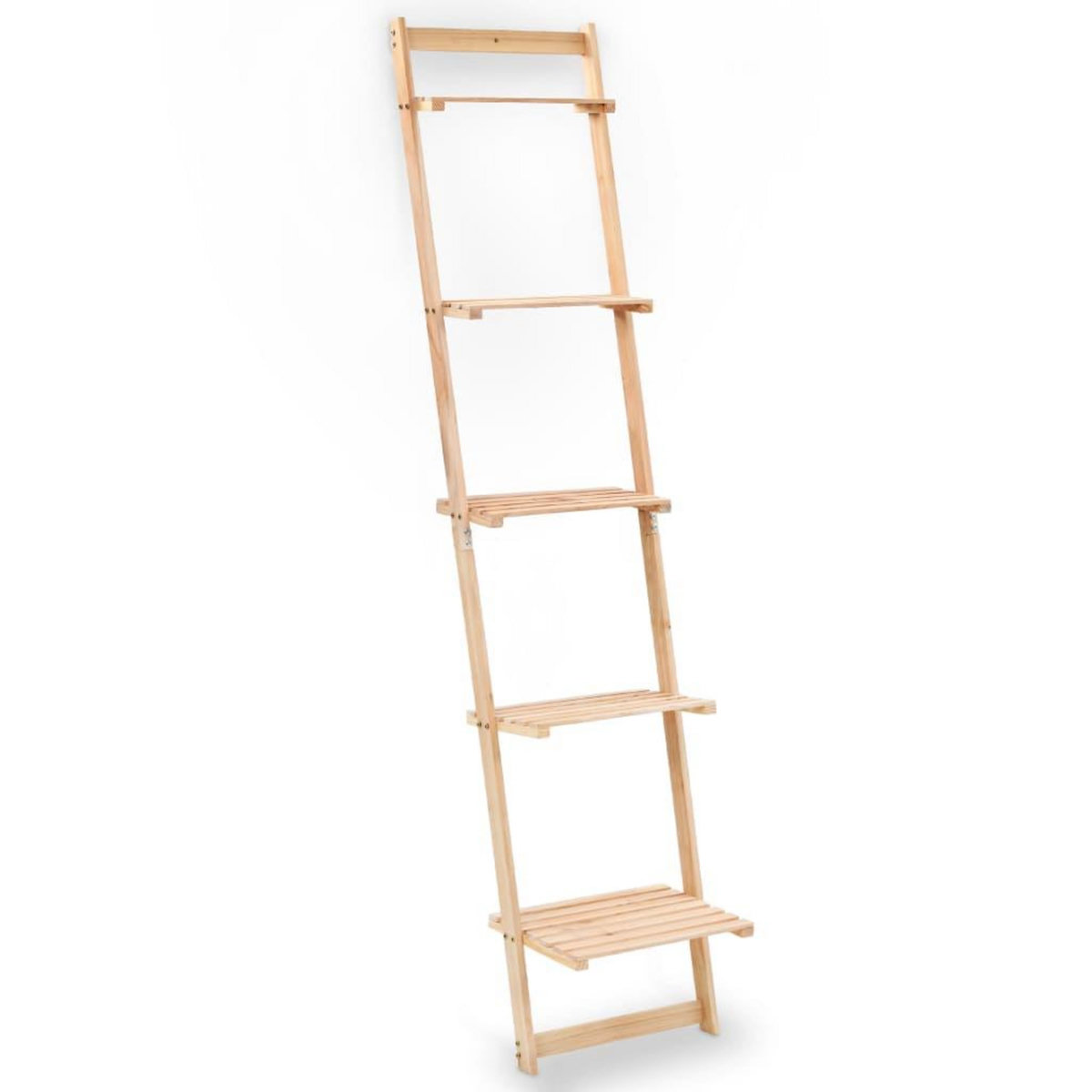 VIDAXL Etagere murale echelle bois de cedre 41,5 x 30 x 176 cm