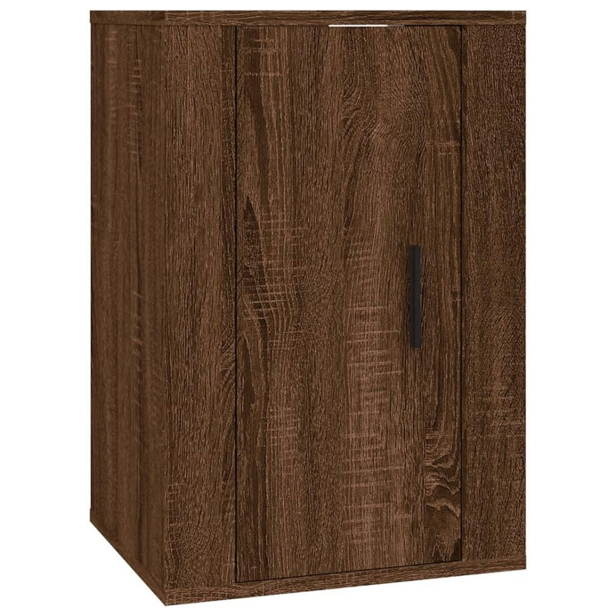 VIDAXL Meuble TV mural Chene marron 40x34,5x60 cm