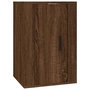 Voir la diapositive 2 : VIDAXL Meuble TV mural Chene marron 40x34,5x60 cm