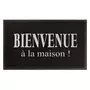 Paris Prix Tapis d'Entrée  Maison  45x75cm Noir & Gris