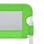 Voir la diapositive 5 : VIDAXL Barriere de securite de lit d'enfant Vert 120x42 cm Polyester