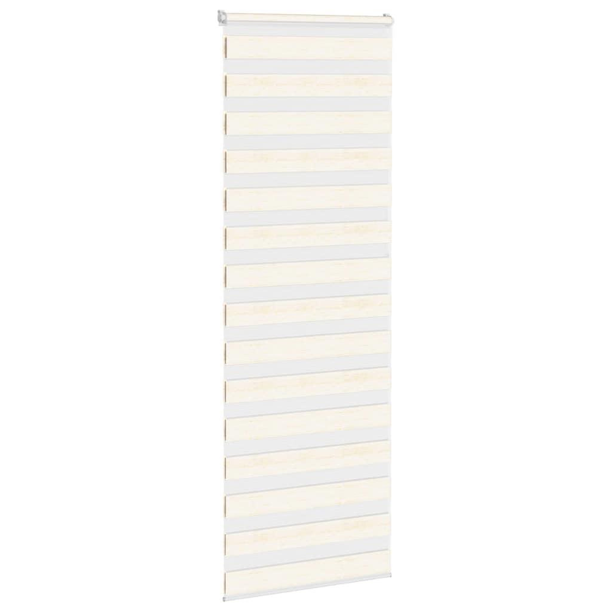 Voir la diapositive 3 : VIDAXL Store zebre beige marbre largeur du tissu 70,9 cm polyester