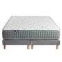 Voir la diapositive 5 : IDLITERIE Ensemble matelas Ressort 7 zones HYGGE + Sommier + couette + oreillers Fabriqué en France