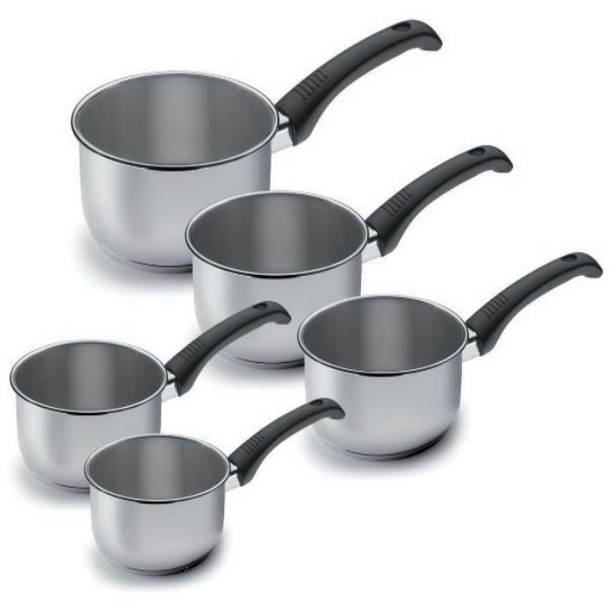 Lacor Série de 5 casseroles inox 12/20cm - 85003