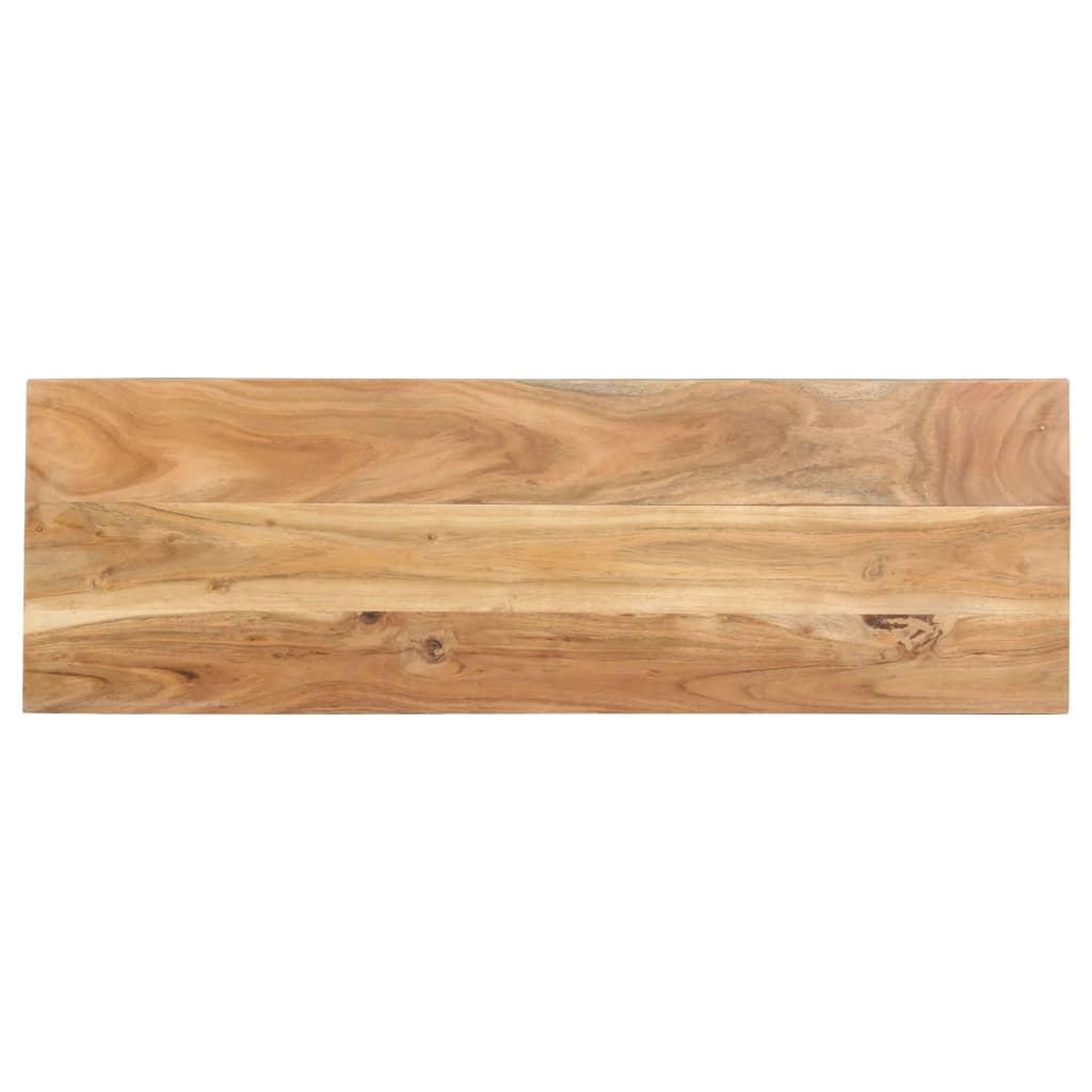 Voir la diapositive 3 : VIDAXL Table console 110x35x75 cm Bois d'acacia massif