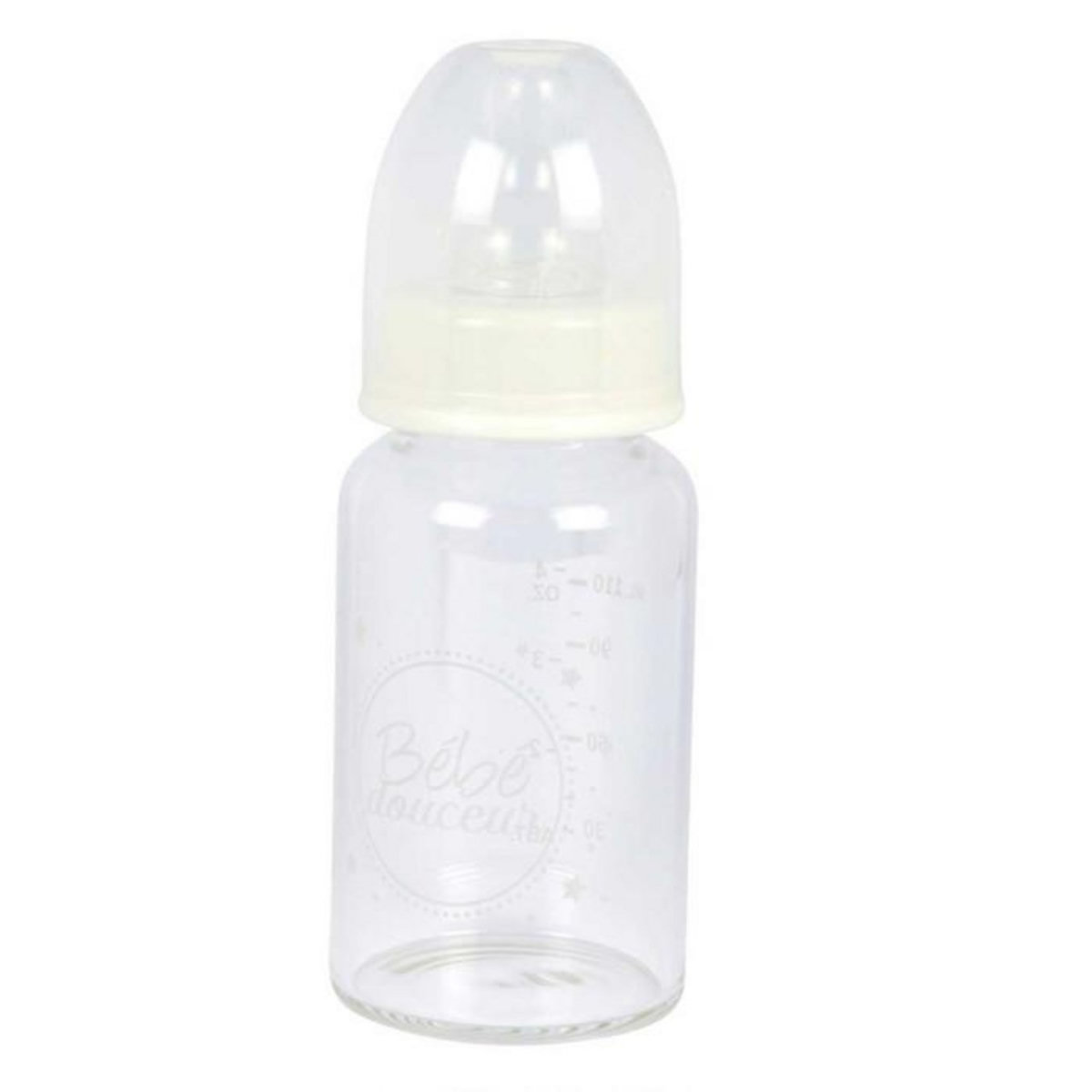 Paris Prix Biberon pour Bébé  Col Étroit  110ml Transparent