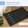 Voir la diapositive 6 : PAWHUT Cage de transport pour chien pliable - 2 portes verrouillables - plateau amovible - dim. 121L x 77l x 82H cm - acier ABS noir