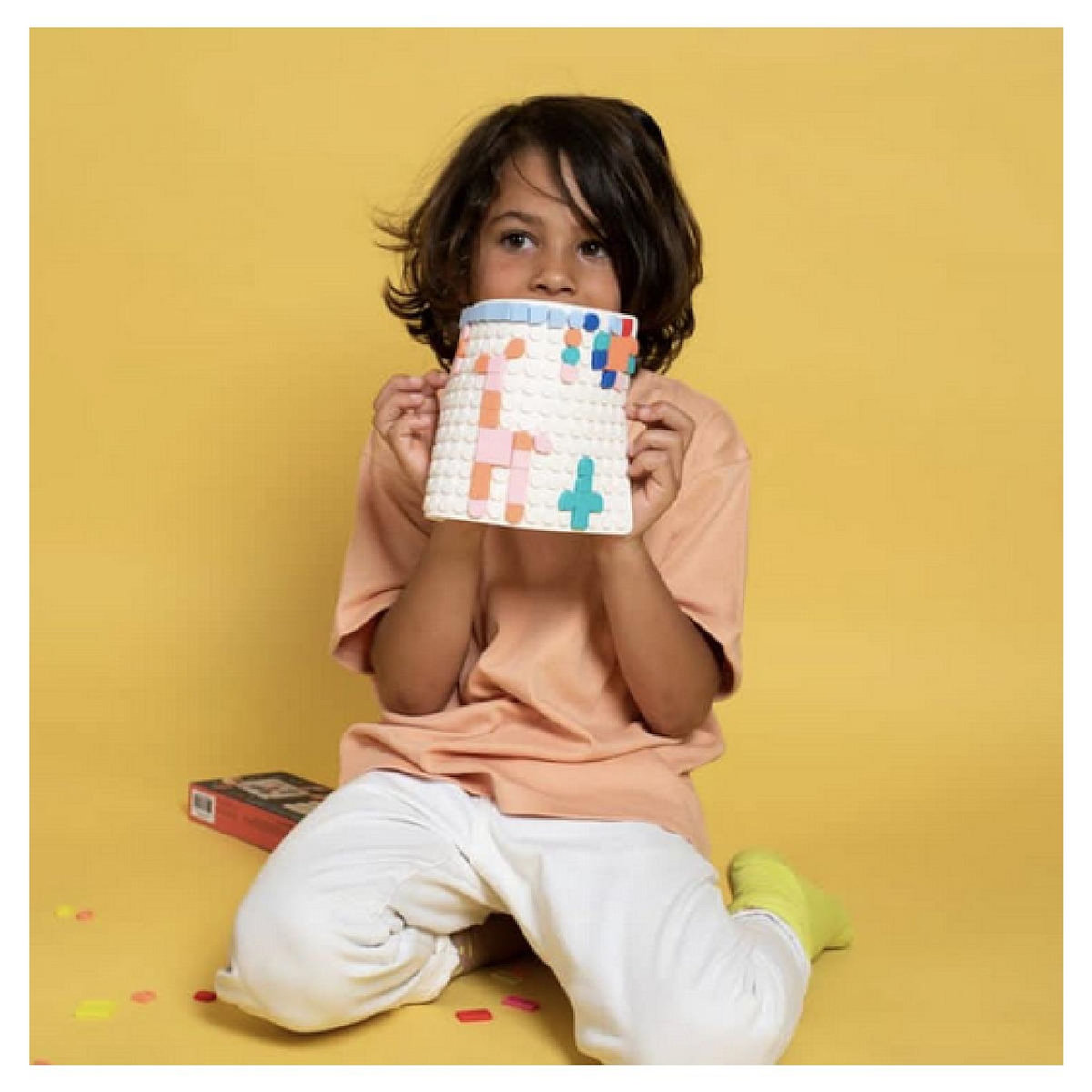 SUPER PETIT Silipop blanc - Jeux cretif de mosaique a clisper