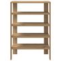 Voir la diapositive 4 : VIDAXL Étagère à chaussures chêne artisanal bois d ingénierie