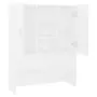 VIDAXL Meuble pour machine a laver Blanc 70,5x25,5x90 cm
