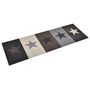 Voir la diapositive 2 : VIDAXL Tapis de sol de cuisine lavable Etoile 45x150 cm