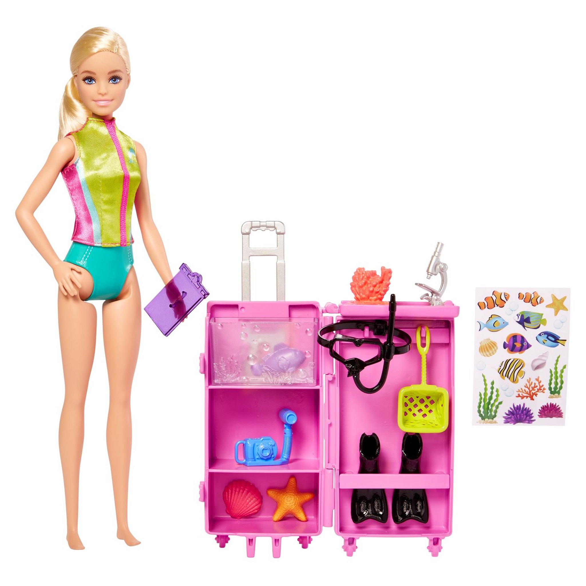 Voir la diapositive 5 : BARBIE Poupée Barbie plongeuse 