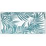 Voir la diapositive 2 : VIDAXL Tapis d'exterieur aqua et blanc 80x150 cm design reversible