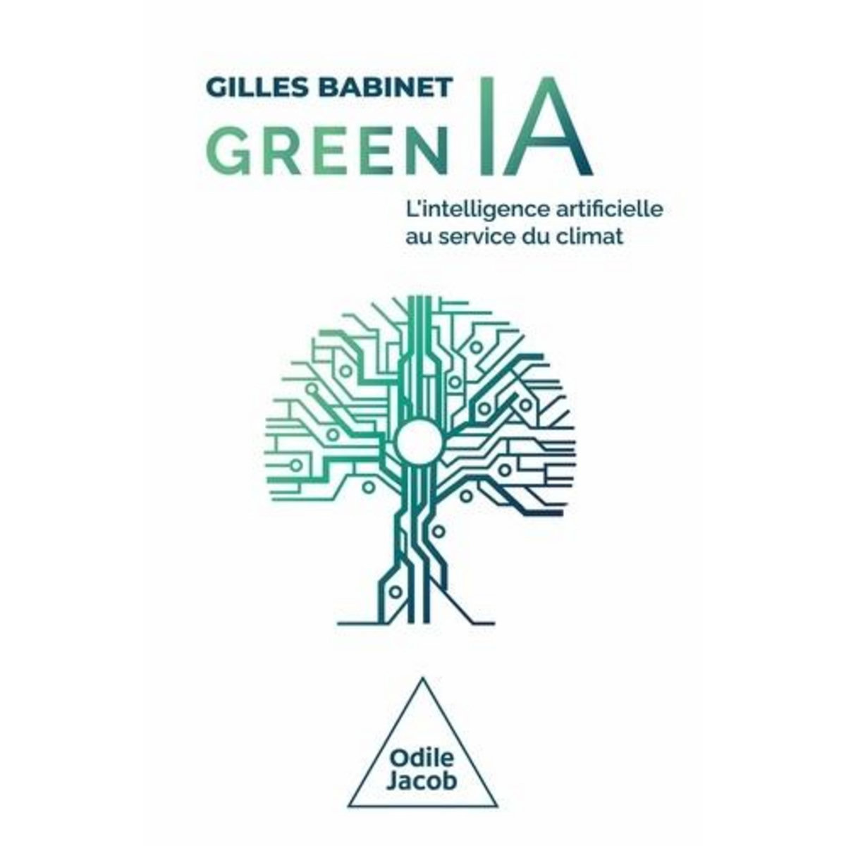 GREEN IA. L'INTELLIGENCE ARTIFICIELLE AU SERVICE DU CLIMAT, Babinet Gilles