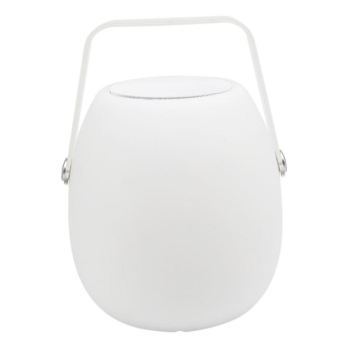 Lumisky Lampe enceinte bluetooth sans fil SO PLAY Blanc Polyéthylène 10W