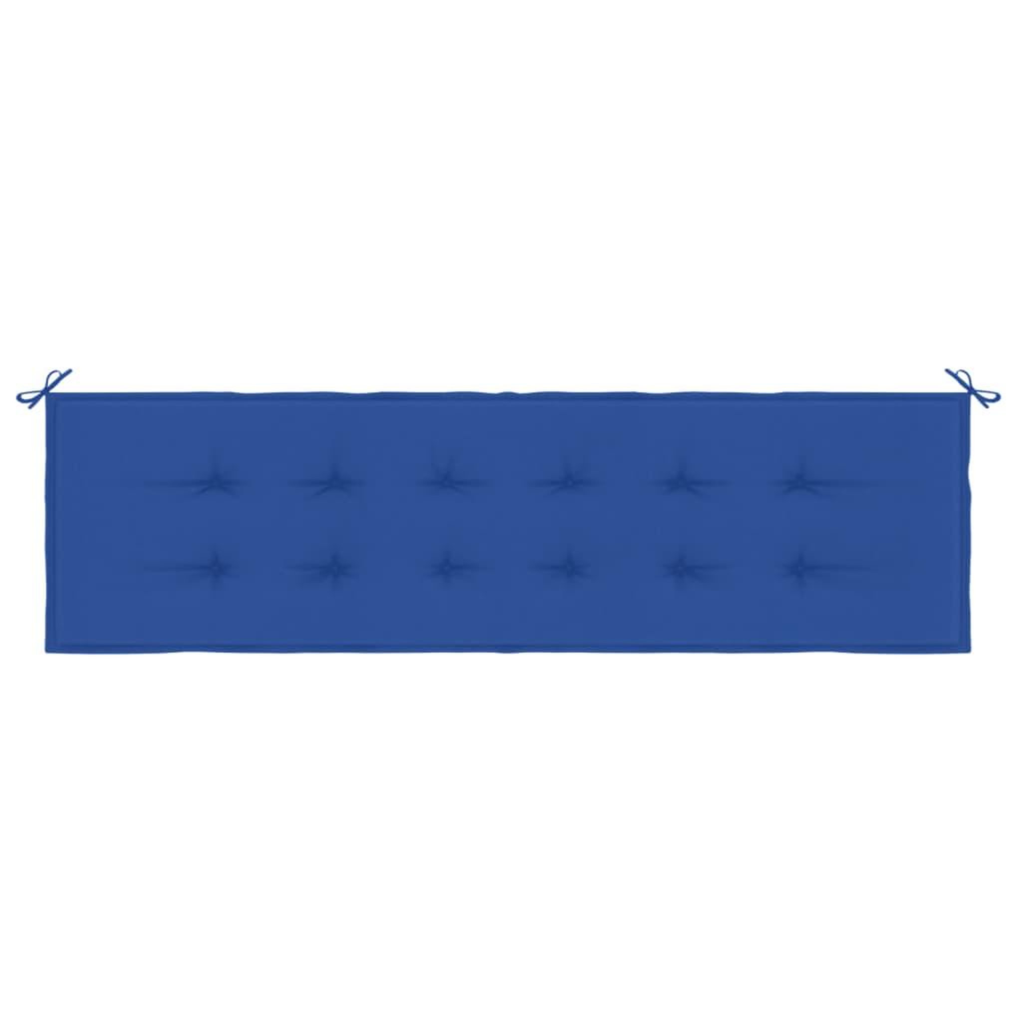 Voir la diapositive 4 : VIDAXL Coussin de banc de jardin bleu royal 180x50x3 cm tissu oxford