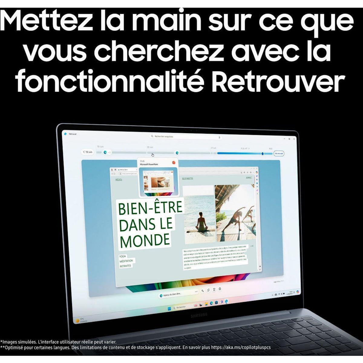 Samsung Ordinateur portable Pack Galaxy Book4 Edge SE 15.6' QC X1 16Go 256Go