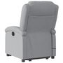 Voir la diapositive 5 : VIDAXL Fauteuil de massage inclinable Gris clair Tissu