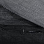 Voir la diapositive 4 : VIDAXL Ensemble de housse de couette gris fonce 200x200 cm Coton