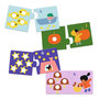 Voir la diapositive 2 : Djeco PUZZLES DUO-TRIO - Duo Premiers chiffres