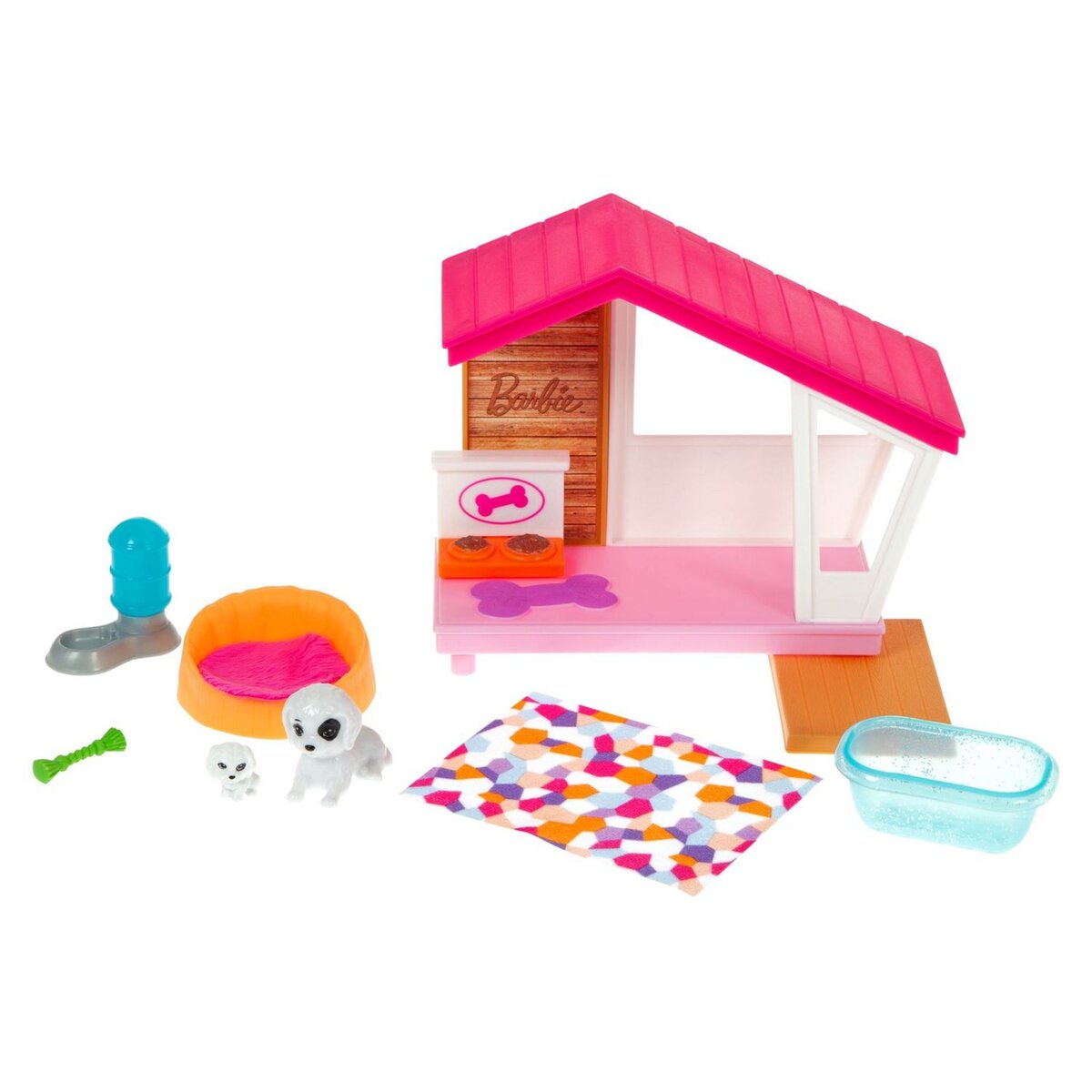 BARBIE Mini Playset Barbie Niche de chien