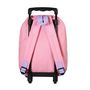 Voir la diapositive 4 : Bagtrotter Sac à dos à roulettes Princesses Disney rose - Bagtrotter