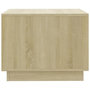 Voir la diapositive 6 : VIDAXL Table basse chêne sonoma 55x55x43 cm bois d ingénierie
