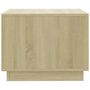 Voir la diapositive 6 : VIDAXL Table basse chêne sonoma 55x55x43 cm bois d ingénierie