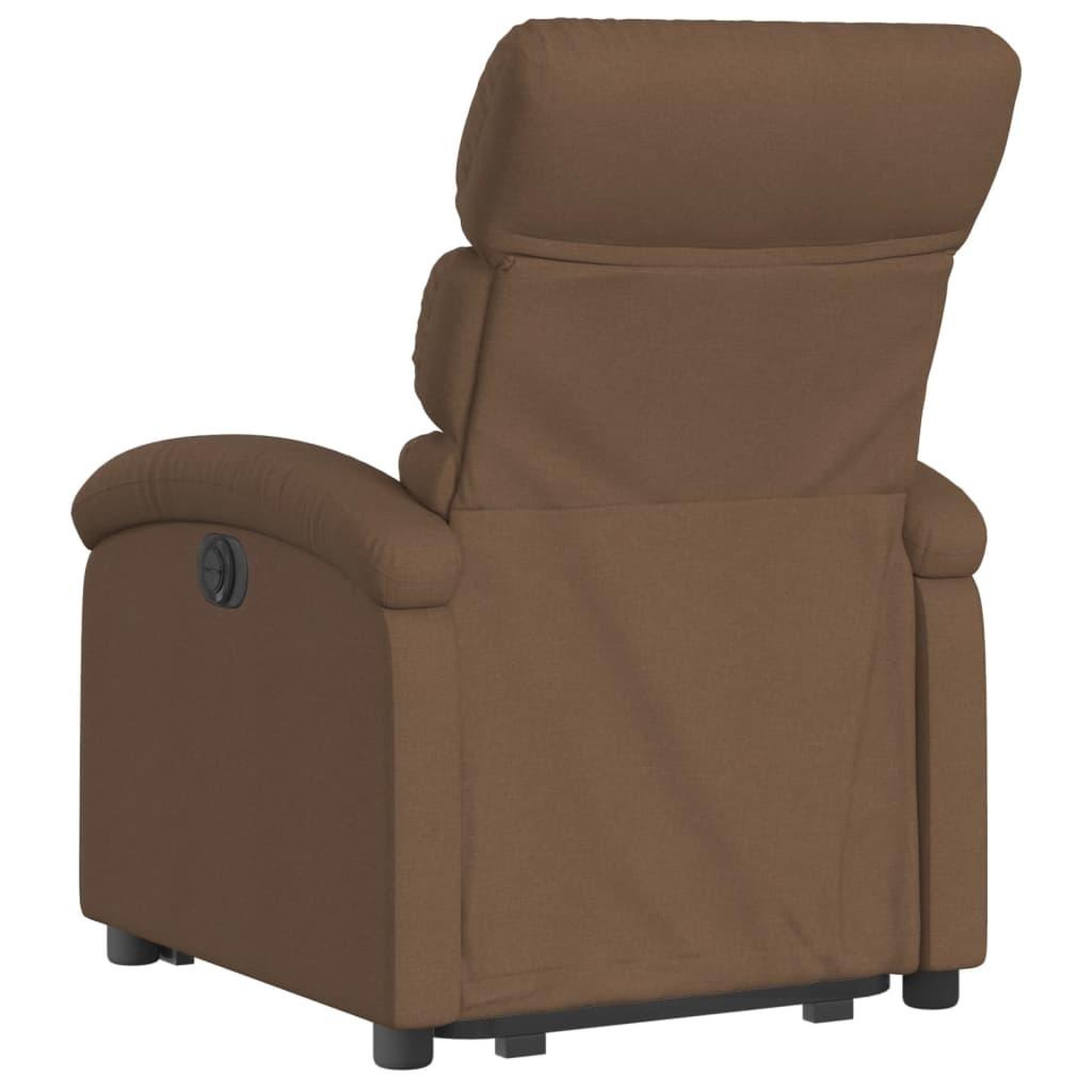 Voir la diapositive 4 : VIDAXL Fauteuil inclinable Marron Tissu