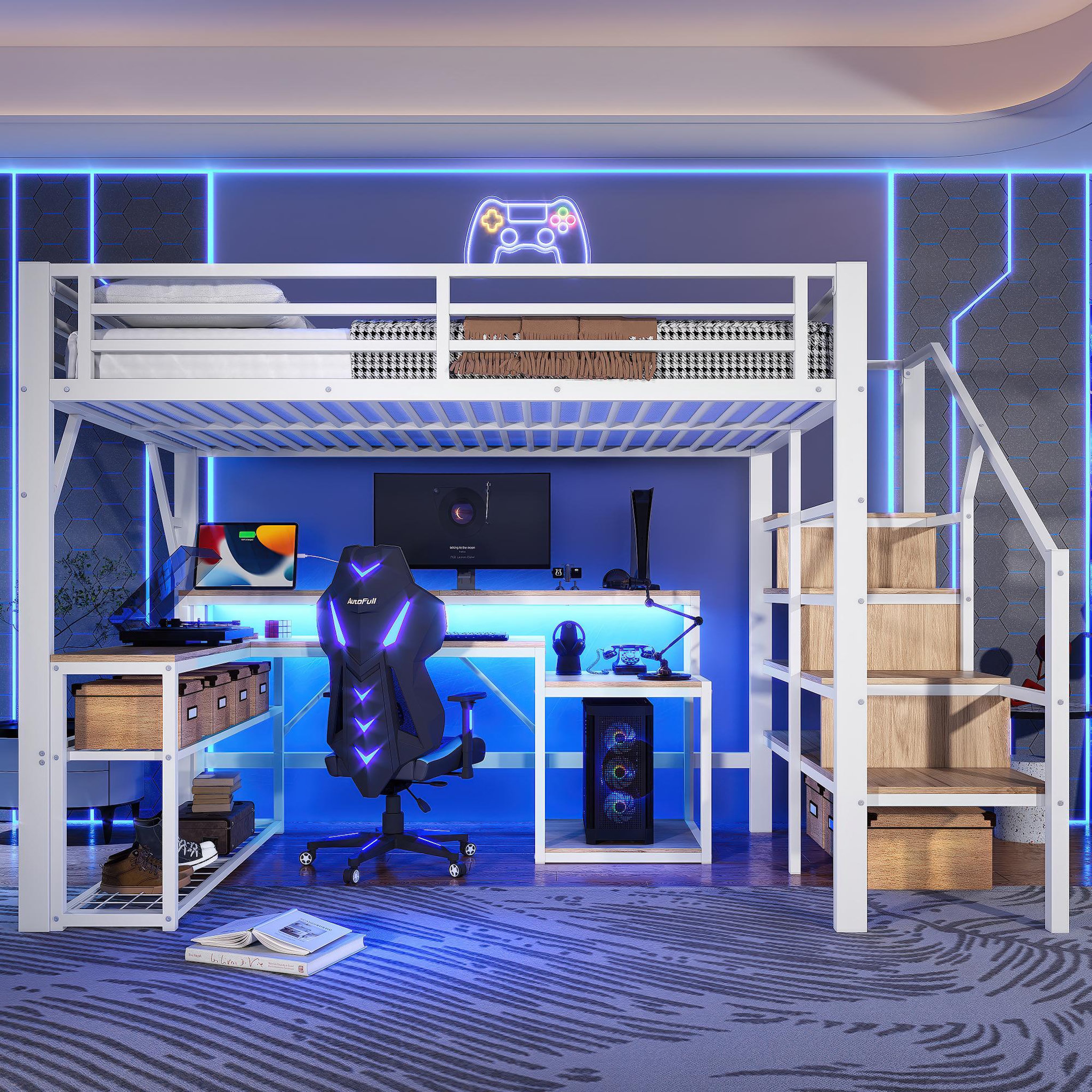 Voir la diapositive 2 : MERAX Lit mezzanine