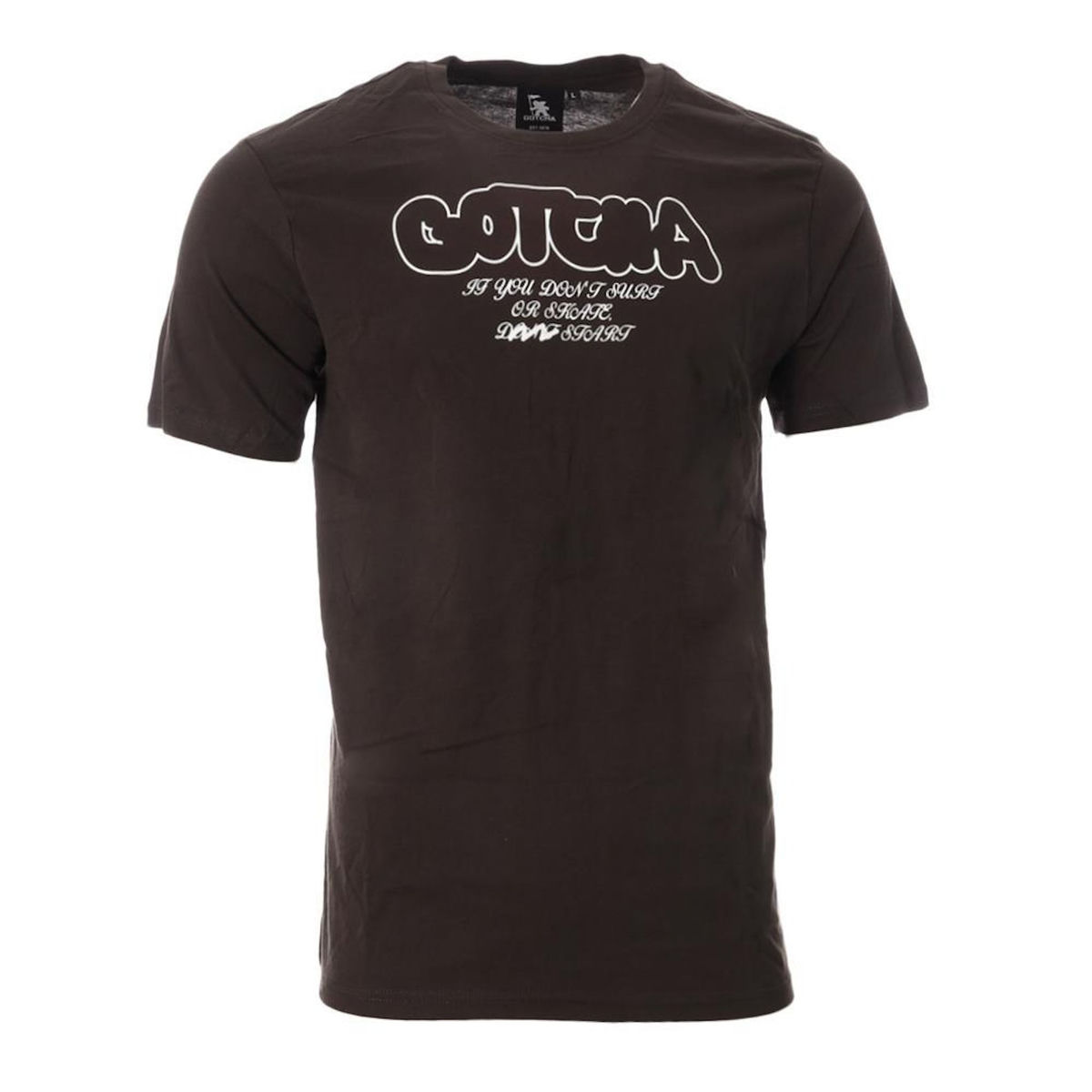 GOTCHA T-shirt Noir Homme G-Star Raw D25949 DGR