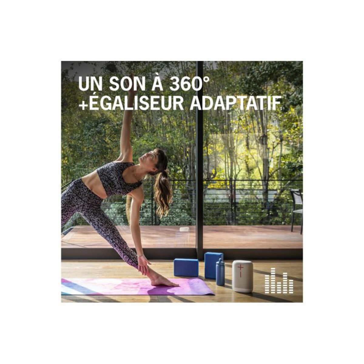 Ultimate ears Enceinte sans fil Ultimate Ears Ultimate Ears EPICBOOM, enceinte Bluetooth sans fil portable, etanche Blanche