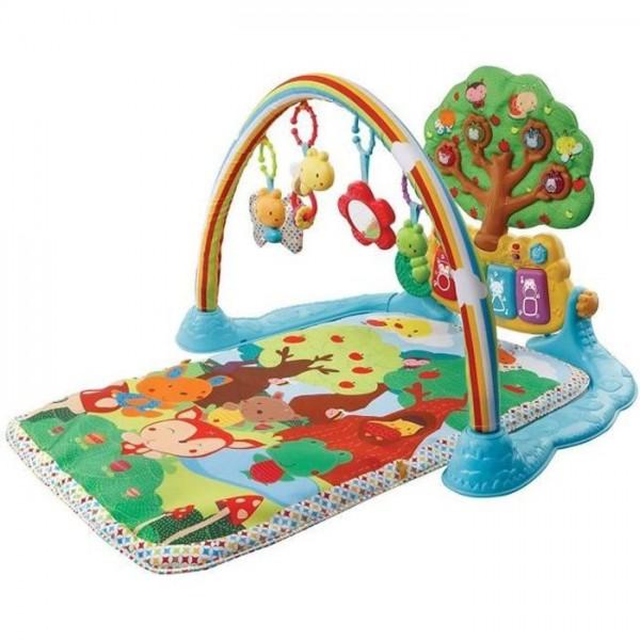 Voir la diapositive 1 : VTECH BABY VTECH BABY - Jardin Enchanté des P'tits Copains - Tapis d'Activités