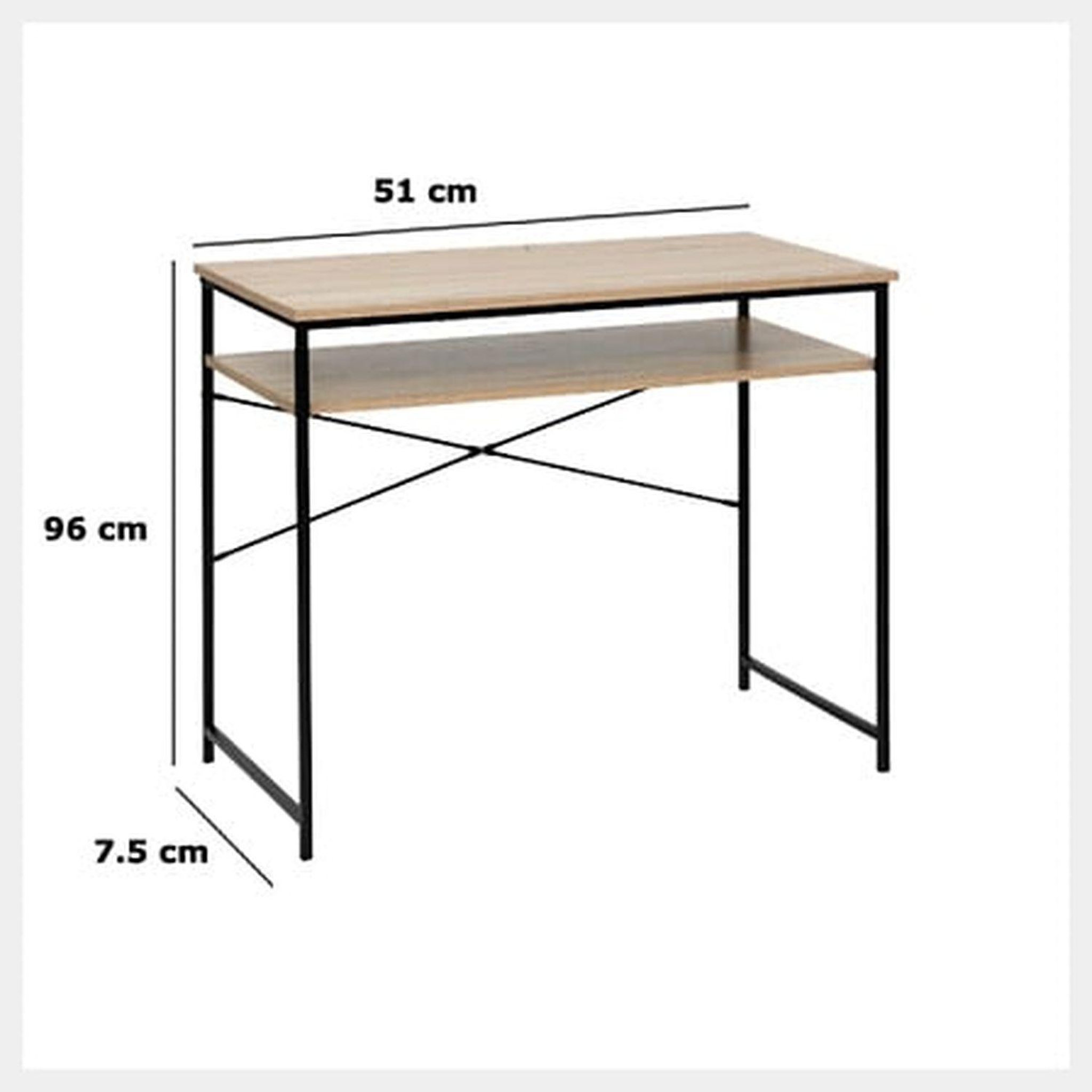 Voir la diapositive 3 : FIVE Bureau d'appoint aliaj - beige