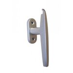 CENTRALE BRICO Crémone Entrebailleur, aluminium brillant champagne