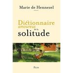 DICTIONNAIRE AMOUREUX DE LA SOLITUDE, Hennezel Marie de