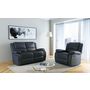Voir la diapositive 1 : Ensemble canapé 2 places relax + fauteuil relax HELENE